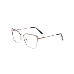 NEW Jo Noella Eyewear JN-3038 Gold & Rose Glitter Eyeglasses 55/16/140